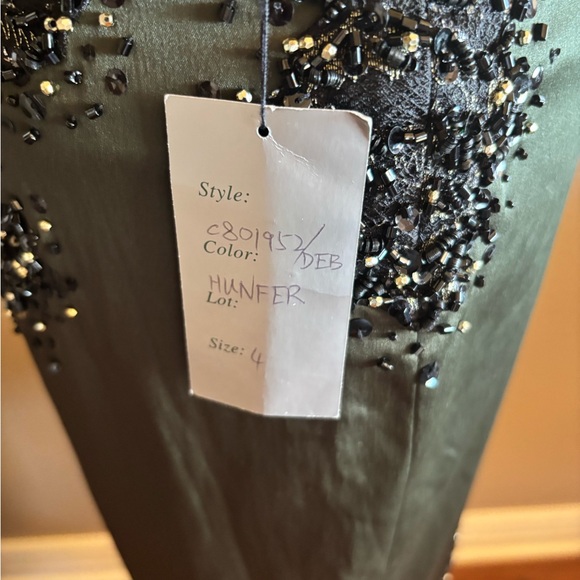 Mandalay green  Black Embellished Dress - Picture 8 of 12